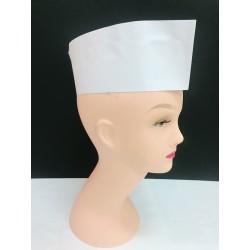 Paper Chef Hat - White